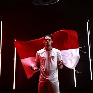 Justin Hubner di Timnas Indonesia. (Instagram @justinhubner5)